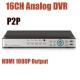 HD CCTV DVR 16CH Full 960P 720P D1 960H Cameras AHD DVR Security Recorder HDMI 1080P H.264 DVR