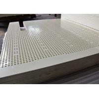 10mm Thick Plastic Perforated Sheet With Round Square Ellipse Hole