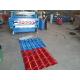 Bamboo Style Glazed Tile Roll Forming Machine 7 Meter Double Layer Type