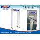 High Sensitive People Walking Through Door Frame Metal Detector For Security Inspection