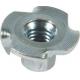 Durable Furniture Insert Nut 4 Prongs T Nuts Free Sample With OEM Service