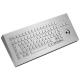Desk Top Industrial Metal Keyboard And Mouse Metal Functional Keys F1 To F12