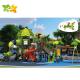 Children Outdoor Playground Equipment Plastic Playground Slide Swing Set