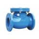 Flange Connected Cast Iron Check Valves , Swing Type Check Valve Streamlined Structure
