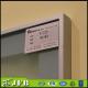 anodized extrusion construction milling material glass insert profile cabinet door
