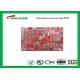 Morther PCB impedance control board FR4 1.6MM HASL Red solder mask