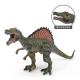 Green Spinosaurus Dinosaur Figure Set with Realistic Details Hand Painted Figures Movable Jaws