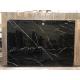 40mm Black Marquina Marble Stone Slabs Polished For Interior Flooring