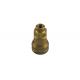 Brass Male End Connections Pneumatic Quick Coupling