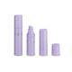 Light Purple 30ml Airless Pump Bottles Card Button 81mm * 85mm