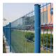 Fast Supply Speed Insulated Garden Fencing Metal Frame PVC Coated 3D Curved Wire Mesh