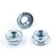 Metric Measurement System DIN 6923 Galvanized Hex Flange Nut With Bolt Accetable OEM