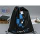 Mini Imprinted Drawstring Bag Backpack Embroidered Stylish Lightweight Colorful