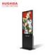 HUSHIDA 49inch Commercial Floor-Standing Digital Signage, 1080p Full-View Display HD LCD Advertising Kiosk