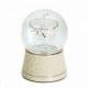100mm Crystal Merry-Go-Round transparent Lighted Musical Snow Globes for Girls gift weeding