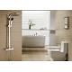 Chrome Finished Bathroom Thermostatic Shower Set Wall Mounted ROVATE