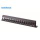 16 Port Rack Mounted Cable Management , Horizontal Cable Management Panel