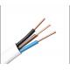 Flexible Copper Condutor PVC Insulated Double PVC Sheath Twin and Earth Flat Cable