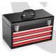 0.5mm Thickness SPCC Heavy Duty Tool Box Trolley 3 Drawers Tool Cabinet