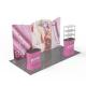 3X6 Reusable Trade Show Booth Displays , Pop Up Exhibition Stands Machine Washable