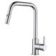 Stainless Steel Kitchen Hot and Cold Water Mixer Faucet for Deck Mounted Installation