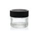 Customize Flow Glass Concentrate Container 5ml High Borosilicate Glass Jar
