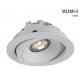 520lm 3000K Adjustable LED Recessed Downlight with 25° Bean angle