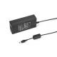 Certified Black Slim Desktop Power Adapter 65W 3.42A Output Current Universal Plug Type