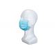 Hygienic Disposable Face Mask , Disposable Breathing Mask Prevent Flu