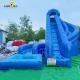 Outdoors 50ft Kids Jumping Jungle Pvc Inflatable Water Slides