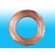 Round 4mm X 0.5 mm Copper Coated Bundy Tube For Water Coolers