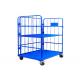 Corrosion Protection Metal Cage Trolley 1000kg Capacity For Milk Transport