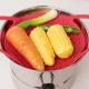 high quality silicone vegetable best veggie steamer rack for pot