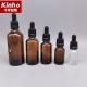 CRC Closure Essential Oil Dropper Cap 5ml 10ml 15ml 20ml 30ml 50ml 100ml Dropper Glass Bottle Amber Transparent