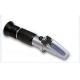 Comfortable Rubber Hand Held Refractometer Condition New Light Aluminum Construction