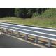 Galvanized Steel Guardrail Cattle Fence Rust Proof For Car Protection 