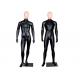Fiberglass Full Body Men's Shop Display Mannequin With Iron Wire Head Eco Friendly
