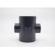 315mm Size UPVC Reducing Cross PE100 Fittings Corrosion Resistant