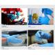Non sterile medical disposable nitrile exam gloves latex and powder free