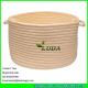 LUDA small round storage bin handmade hanging storage basket