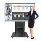 Ultra HD 4k Interactive Panel , LED Smart Board For Teaching Anti Glare Glass Material
