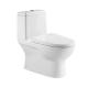 400mm One Piece Toilets 1.3 GPF Single Flush Elongated Toilets