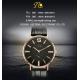 PU leather strap for men watch couple watches color  band and dial customized