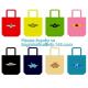 OEM mixed color polyester draw string bag 210D drawstring backpack,Logo polyester foldable reusable tote shopping bag wi