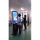 Android or Win10/11 OS 55 inch Floor stand all-in-one LCD interactive computer kiosk touchscreen 4K UHD LED