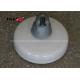 160KN Porcelain Suspension Insulator / White Porcelain Insulators With Zinc Sleeve