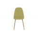 4 Hardwood Legs 87cm Height Fabric Dining Chair