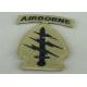 USA Military Clothes Custom Embroidery Patches OEM For Promotion