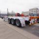 Agricultural Three Axle 40 Foot Skeleton Chassis Trailer
