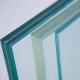 Clear Tempered Over Laminated Glass 6.38/10.38/16/12 /13.52 Mm Low Iron Polished Edge